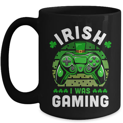 St Patricks Day Boys Gamer Shamrock Irish I Was Gaming Mug | teecentury