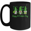 St Patricks Day Gnomes Holing Shamrock Horseshoe Irish Gnome Mug Coffee Mug | Teecentury.com