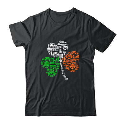 St Patricks Day Shamrock Gaming Video Gamer Kids Boys Men T-Shirt & Hoodie | Teecentury.com