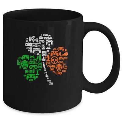 St Patricks Day Shamrock Gaming Video Gamer Kids Boys Men Mug Coffee Mug | Teecentury.com