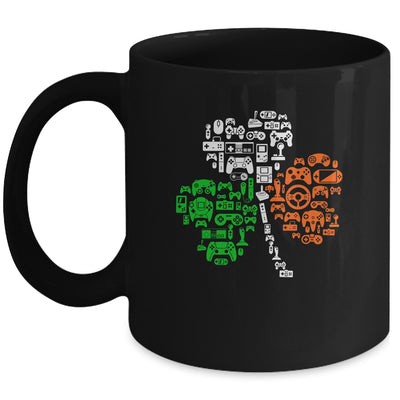 St Patricks Day Shamrock Gaming Video Gamer Kids Boys Men Mug Coffee Mug | Teecentury.com