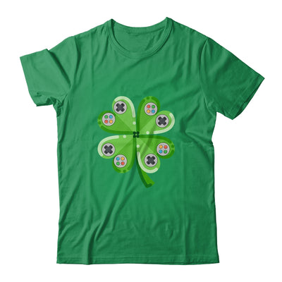 St Patricks Day Shamrock Video Gamer Gaming Kids Boys Men Shirt & Hoodie | teecentury