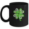 St Patricks Day Shamrock Video Gamer Gaming Kids Boys Men Mug | teecentury