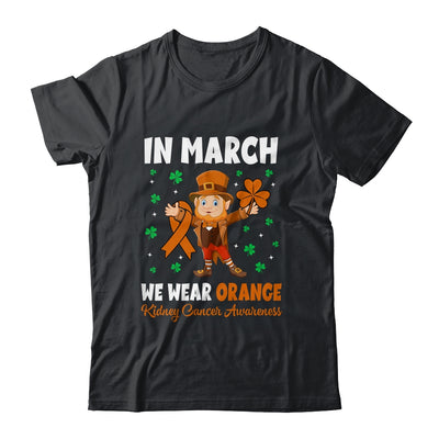 St Patricks Day We Wear Orange For Kidney Cancer Awareness T-Shirt & Hoodie | Teecentury.com