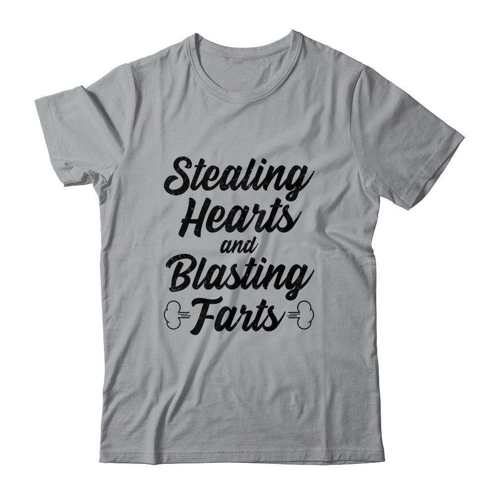 Stealing Hearts And Blasting Farts T-Shirt & Tank Top | Teecentury.com