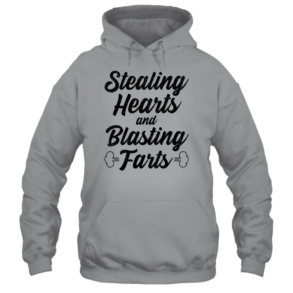 Stealing Hearts And Blasting Farts T-Shirt & Tank Top | Teecentury.com