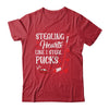 Stealing Hearts Like I Steal Pucks Valentines Day Ice Hockey T-Shirt & Hoodie | Teecentury.com