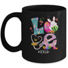 Stethoscope Scrub ICU Nurse Life Bunny Easter Day Mug | teecentury