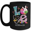 Stethoscope Scrub Love Nurse Life Bunny Easter Day Mug | teecentury