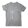 Stomach Cancer Awareness Dandelion Periwinkle Ribbon T-Shirt & Tank Top | Teecentury.com