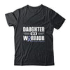 Stomach Cancer Awareness Daughter Of Warrior Green Gift T-Shirt & Hoodie | Teecentury.com
