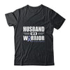 Stomach Cancer Awareness Husband Of Warrior Green Gift T-Shirt & Hoodie | Teecentury.com