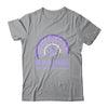 Stomach Cancer Awareness In November We Wear Periwinkle Rainbow Shirt & Hoodie | teecentury