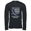 Stomach Cancer Awareness Messed With The Wrong Family Support T-Shirt & Hoodie | Teecentury.com