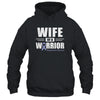 Stomach Cancer Awareness Wife Of Warrior Green Gift T-Shirt & Hoodie | Teecentury.com