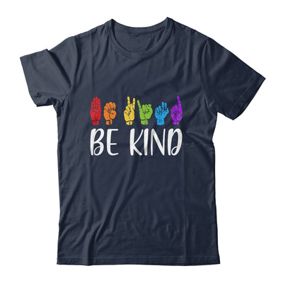Stop Bullying Kindness Be Kind Sign Language Shirt & Hoodie | teecentury