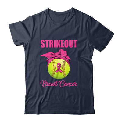 Strike Out Breast Cancer Awareness Softball Fighters T-Shirt & Tank Top | Teecentury.com