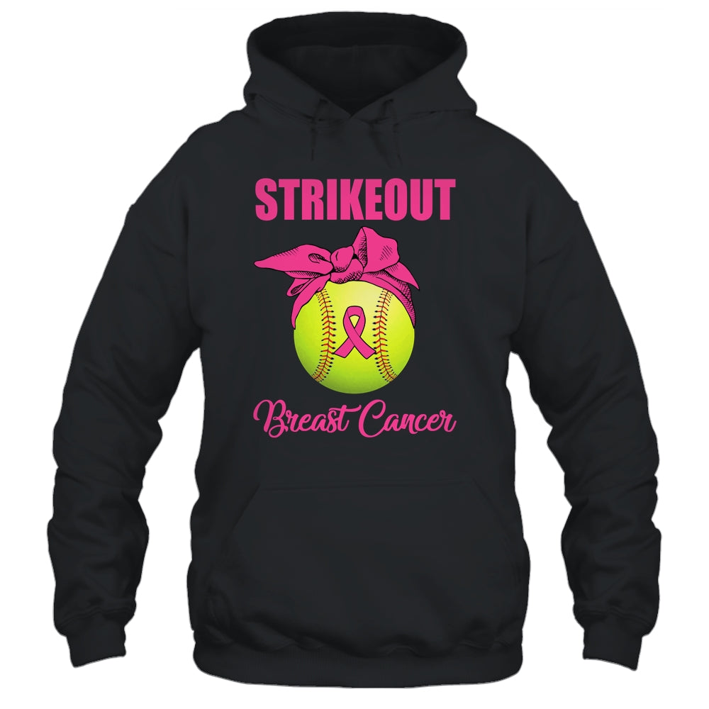 Strike Out Breast Cancer Awareness Softball Fighters T-Shirt & Tank Top | Teecentury.com