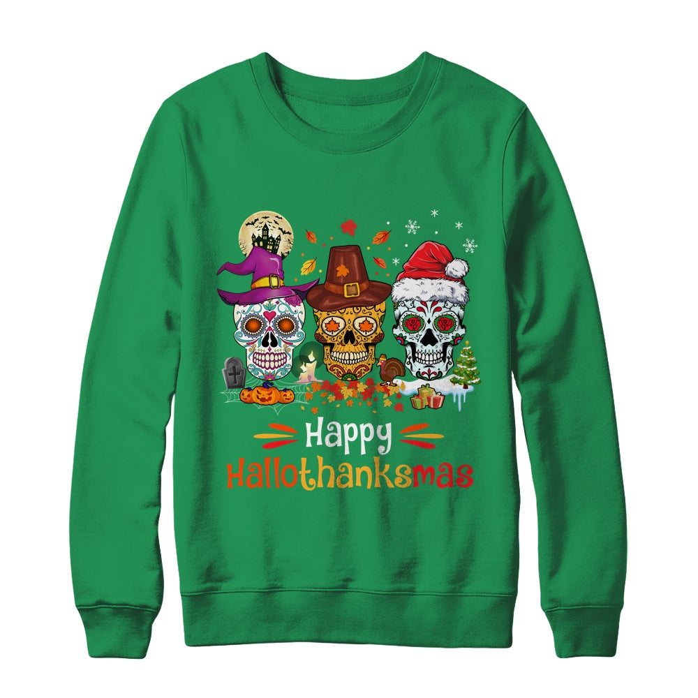 Sugar skull christmas sweater store
