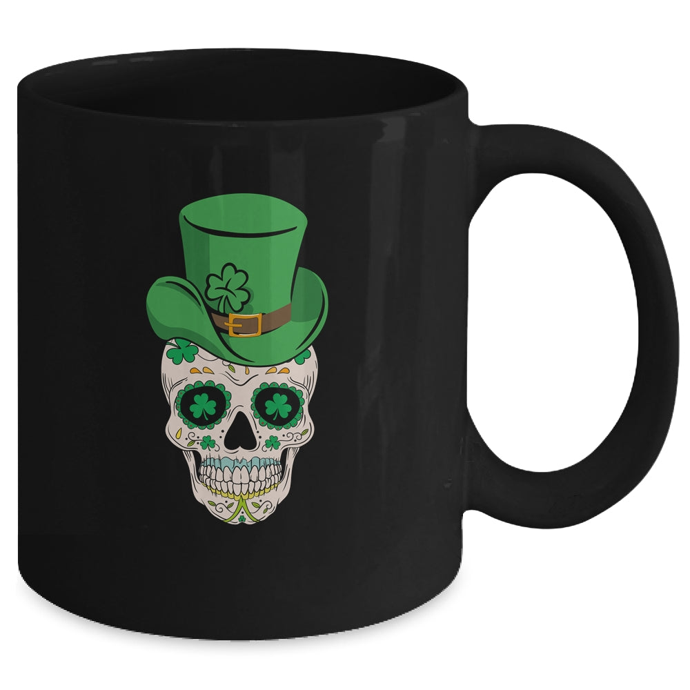 Sugar Skull Saint Patricks Day Of Dead Mug Coffee Mug | Teecentury.com
