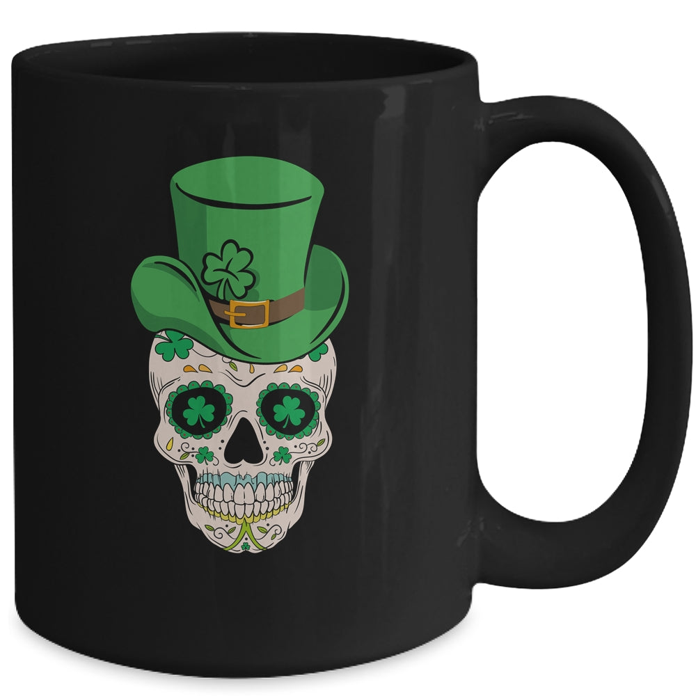 Sugar Skull Saint Patricks Day Of Dead Mug Coffee Mug | Teecentury.com
