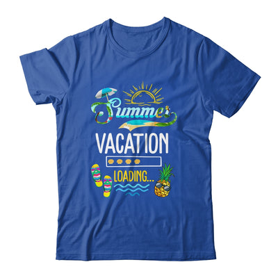 Summer Vacation Loading Last Day Of School Teacher Womens Shirt & Tank Top | teecentury