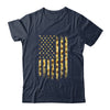 Sunflower American Flag Funny Graphic Summer Vacation T-Shirt & Tank Top | Teecentury.com