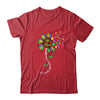 Sunflower Autism Awareness Be Kind Puzzle Mom Support Kids Shirt & Tank Top | teecentury