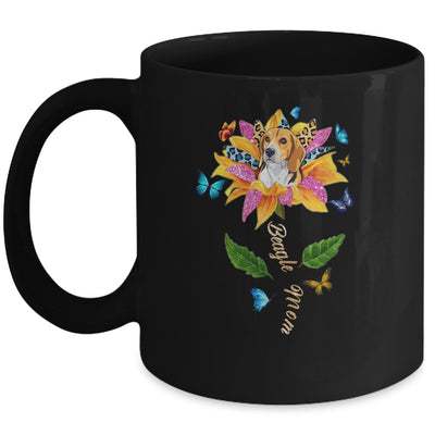 Sunflower Beagle Mom Dog Lover Mothers Day Mug Coffee Mug | Teecentury.com