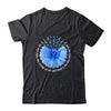 Sunflower Colon Cancer Awareness Blue Ribbon In March Shirt & Tank Top | teecentury