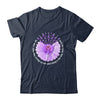 Sunflower Epilepsy Awareness Purple Ribbon In November Shirt & Tank Top | teecentury