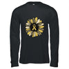 Sunflower Gold Childhood Cancer Awareness Women T-Shirt & Hoodie | Teecentury.com