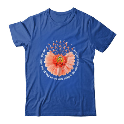Sunflower Leukemia MS Awareness Orange Ribbon In September Shirt & Tank Top | teecentury