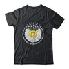 Sunflower Lung Cancer Awareness White Ribbon In November Shirt & Tank Top | teecentury