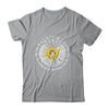 Sunflower Lung Cancer Awareness White Ribbon In November Shirt & Tank Top | teecentury