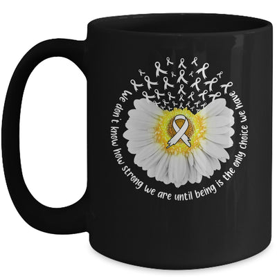 Sunflower Lung Cancer Awareness White Ribbon In November Mug | teecentury