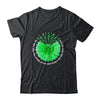 Sunflower Mental Health Awareness Green Ribbon In May Shirt & Tank Top | teecentury