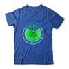 Sunflower Mental Health Awareness Green Ribbon In May Shirt & Tank Top | teecentury