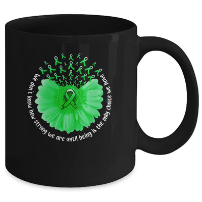 Sunflower Mental Health Awareness Green Ribbon In May Mug | teecentury