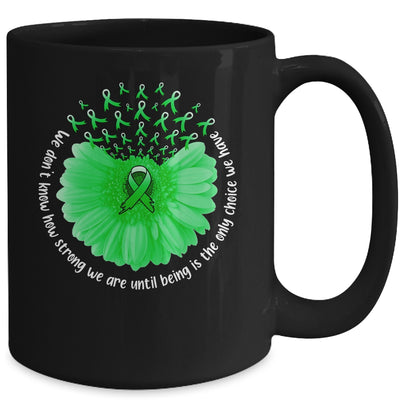 Sunflower Mental Health Awareness Green Ribbon In May Mug | teecentury
