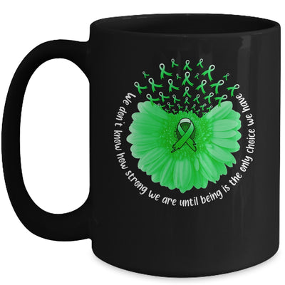 Sunflower Mental Health Awareness Green Ribbon In May Mug | teecentury