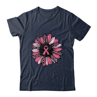 Sunflower Pink Breast Cancer Awareness Women Warrior T-Shirt & Hoodie | Teecentury.com