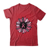 Sunflower Pink Breast Cancer Awareness Women Warrior T-Shirt & Hoodie | Teecentury.com