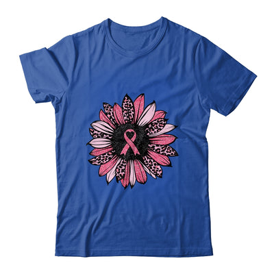 Sunflower Pink Breast Cancer Awareness Women Warrior T-Shirt & Hoodie | Teecentury.com