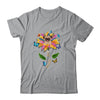 Sunflower Pug Mom Dog Lover Mothers Day T-Shirt & Tank Top | Teecentury.com