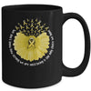 Sunflower Sarcoma Awareness Yellow Ribbon in July Mug | teecentury