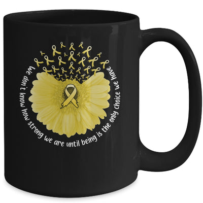 Sunflower Sarcoma Awareness Yellow Ribbon in July Mug | teecentury