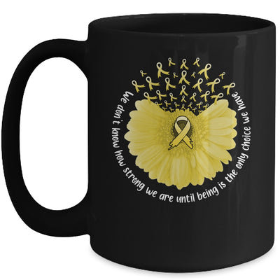 Sunflower Sarcoma Awareness Yellow Ribbon in July Mug | teecentury