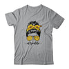 Sunflowers Mom Life Messy Bun Hair Sunglasses Mother's Day T-Shirt & Tank Top | Teecentury.com