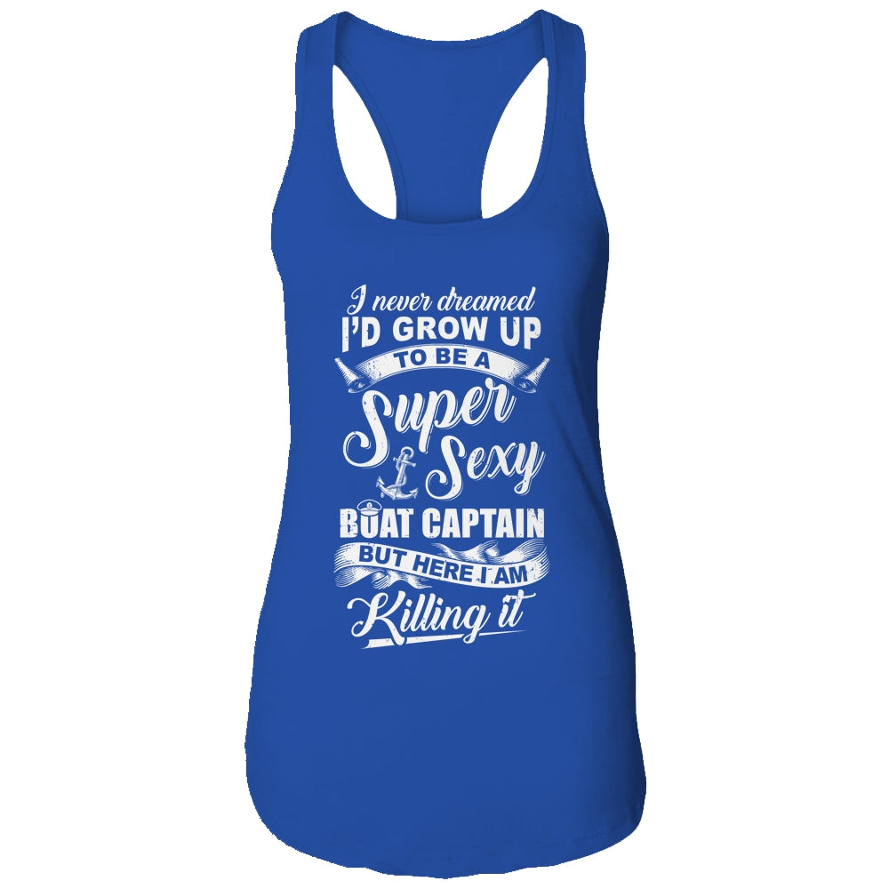 Super Sexy Boat Captain Sailor Boating Owner Boat Lover T-Shirt & Tank Top | Teecentury.com